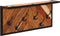 vidaXL - Wandkapstok - met - 6 - haken - massief - acaciahout