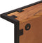 vidaXL - Wandkapstok - met - 6 - haken - massief - acaciahout