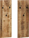 vidaXL - Wandkapstokken - 2 - st - 36x110x3 - cm - massief - mangohout