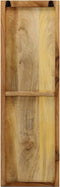 vidaXL - Wandkapstokken - 2 - st - 36x110x3 - cm - massief - mangohout