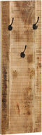 vidaXL - Wandkapstokken - 2 - st - 36x110x3 - cm - massief - mangohout