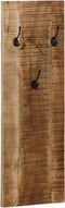 vidaXL - Wandkapstokken - 2 - st - 36x110x3 - cm - massief - mangohout