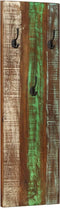 vidaXL - Wandkapstokken - 2 - st - 36x3x110 - cm - massief - gerecycled - hout