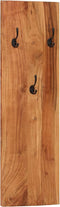 vidaXL - Wandkapstokken - 2 - st - 36x3x110 - cm - massief - acaciahout