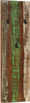 vidaXL - Wandkapstokken - 2 - st - 36x3x110 - cm - massief - gerecycled - hout