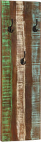 vidaXL - Wandkapstokken - 2 - st - 36x3x110 - cm - massief - gerecycled - hout
