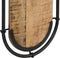 vidaXL - Wandkapstokken - 2 - st - met - 4 - haken - massief - ruw - mangohout