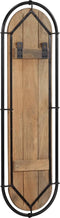 vidaXL - Wandkapstokken - 2 - st - met - 4 - haken - massief - ruw - mangohout
