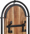 vidaXL - Wandkapstokken - 2 - st - met - 4 - haken - massief - acaciahout
