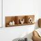 vidaXL - Wandkast - 100x16,5x30 - cm - bewerkt - hout - artisanaal - eikenkleurig
