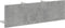 vidaXL - Wandkast - 100x16,5x30 - cm - bewerkt - hout - betongrijs