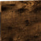 vidaXL - Wandkast - 100x16,5x30 - cm - bewerkt - hout - gerookt - eikenkleurig
