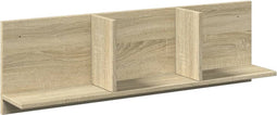 vidaXL - Wandkast - 100x16,5x30 - cm - bewerkt - hout - sonoma - eikenkleurig