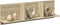 vidaXL - Wandkast - 100x16,5x30 - cm - bewerkt - hout - sonoma - eikenkleurig