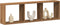 vidaXL - Wandkast - 100x16x30 - cm - bewerkt - hout - artinsanaal - eikenkleurig
