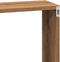 vidaXL - Wandkast - 100x16x30 - cm - bewerkt - hout - artinsanaal - eikenkleurig