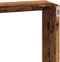 vidaXL - Wandkast - 100x16x30 - cm - bewerkt - hout - oud - houtkleurig