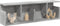 vidaXL - Wandkast - 100x20x30 - cm - bewerkt - hout - betongrijs