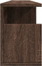 vidaXL - Wandkast - 100x20x30 - cm - bewerkt - hout - bruin - eikenkleur