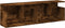 vidaXL - Wandkast - 100x20x30 - cm - bewerkt - hout - gerookt - eikenkleurig