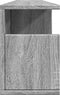 vidaXL - Wandkast - 100x20x30 - cm - bewerkt - hout - grijs - sonoma - eikenkleurig
