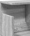 vidaXL - Wandkast - 100x20x30 - cm - bewerkt - hout - grijs - sonoma - eikenkleurig