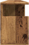 vidaXL - Wandkast - 100x20x30 - cm - bewerkt - hout - oud - houtkleurig