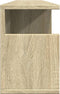 vidaXL - Wandkast - 100x20x30 - cm - bewerkt - hout - sonoma - eikenkleurig