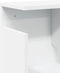 vidaXL - Wandkast - 100x20x30 - cm - bewerkt - hout - wit