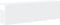 vidaXL - Wandkast - 100x20x30 - cm - bewerkt - hout - wit