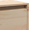 vidaXL - Wandkast - 100x30x35 - cm - massief - grenenhout