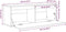 vidaXL - Wandkast - 100x30x35 - cm - massief - grenenhout