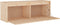 vidaXL - Wandkast - 100x30x35 - cm - massief - grenenhout