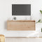 vidaXL - Wandkast - 100x30x35 - cm - massief - grenenhout