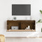 vidaXL - Wandkast - 100x30x35 - cm - massief - grenenhout - honingbruin