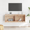 vidaXL - Wandkast - 100x30x35 - cm - massief - grenenhout