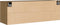 vidaXL - Wandkast - 100x30x35 - cm - massief - grenenhout - honingbruin
