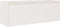 vidaXL - Wandkast - 100x30x35 - cm - massief - grenenhout - wit