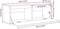 vidaXL - Wandkast - 100x30x35 - cm - massief - grenenhout - wit