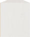 vidaXL - Wandkast - 100x30x35 - cm - massief - grenenhout - wit