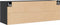 vidaXL - Wandkast - 100x30x35 - cm - massief - grenenhout - zwart