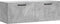 vidaXL - Wandkast - 100x36,5x35 - cm - bewerkt - hout - betongrijs
