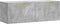 vidaXL - Wandkast - 100x36,5x35 - cm - bewerkt - hout - betongrijs