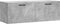 vidaXL - Wandkast - 100x36,5x35 - cm - bewerkt - hout - betongrijs