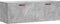 vidaXL - Wandkast - 100x36,5x35 - cm - bewerkt - hout - betongrijs