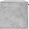 vidaXL - Wandkast - 100x36,5x35 - cm - bewerkt - hout - betongrijs
