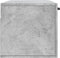 vidaXL - Wandkast - 100x36,5x35 - cm - bewerkt - hout - betongrijs