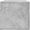 vidaXL - Wandkast - 100x36,5x35 - cm - bewerkt - hout - betongrijs