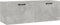 vidaXL - Wandkast - 100x36,5x35 - cm - bewerkt - hout - betongrijs