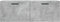vidaXL - Wandkast - 100x36,5x35 - cm - bewerkt - hout - betongrijs